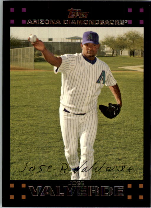 2007 Topps #74 Jose Valverde