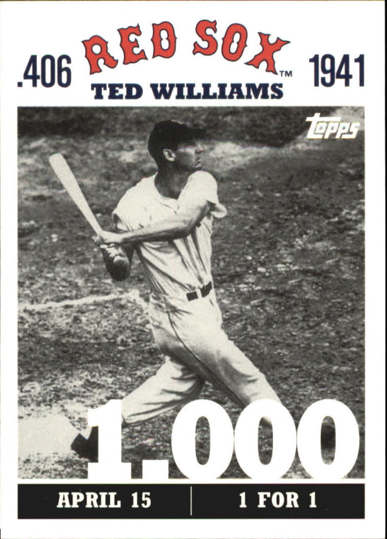 2007 Topps Williams 406 #TW1 Ted Williams