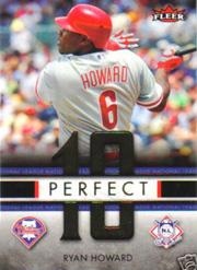 2007 Fleer Perfect 10 #RH Ryan Howard