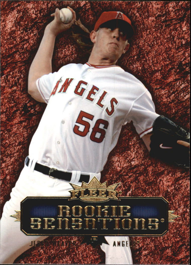 2007 Fleer Rookie Sensations #JW Jered Weaver