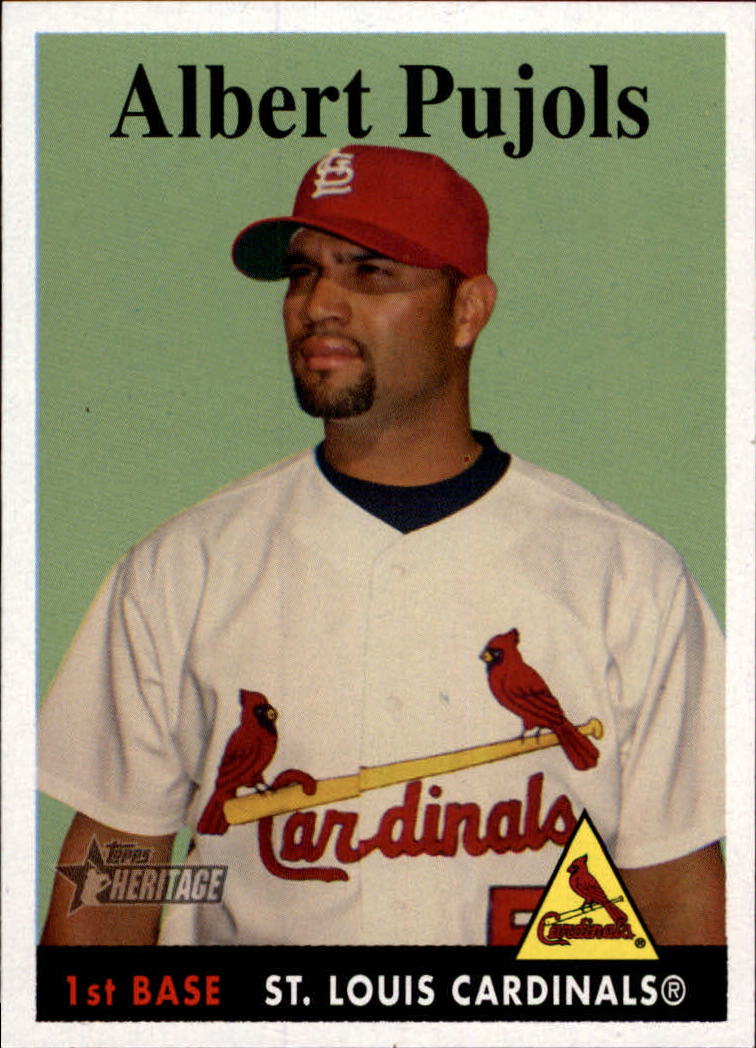 2007 Topps Heritage #168 Albert Pujols SP