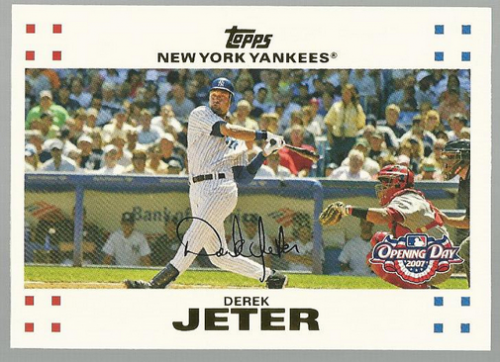 2007 Topps Opening Day #46 Derek Jeter