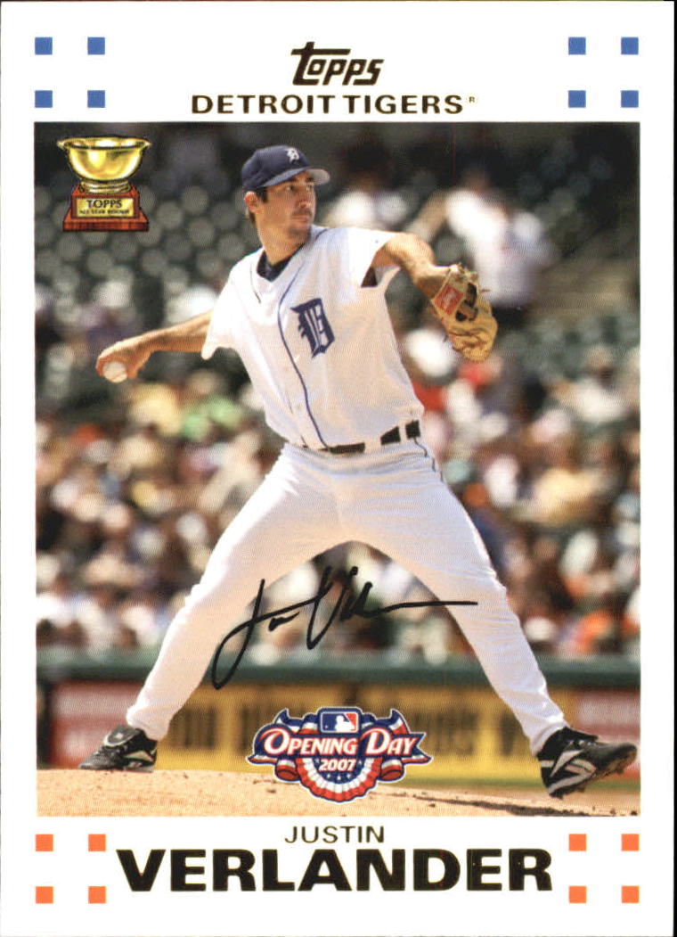 2007 Topps Opening Day #187 Justin Verlander