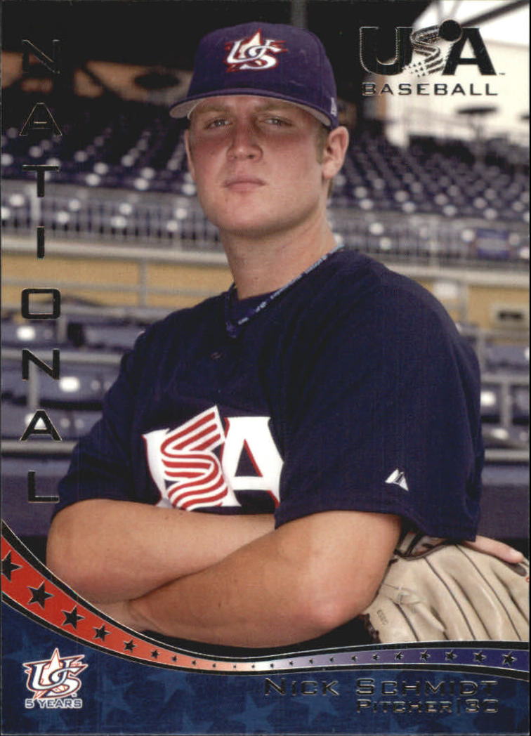 2006-07 USA Baseball #17 Nick Schmidt