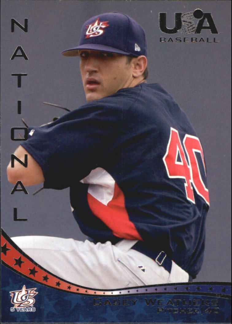 2006-07 USA Baseball #23 Casey Weathers