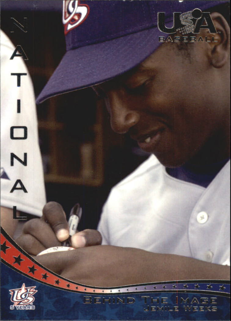 2006-07 USA Baseball #25 Jemile Weeks BTI