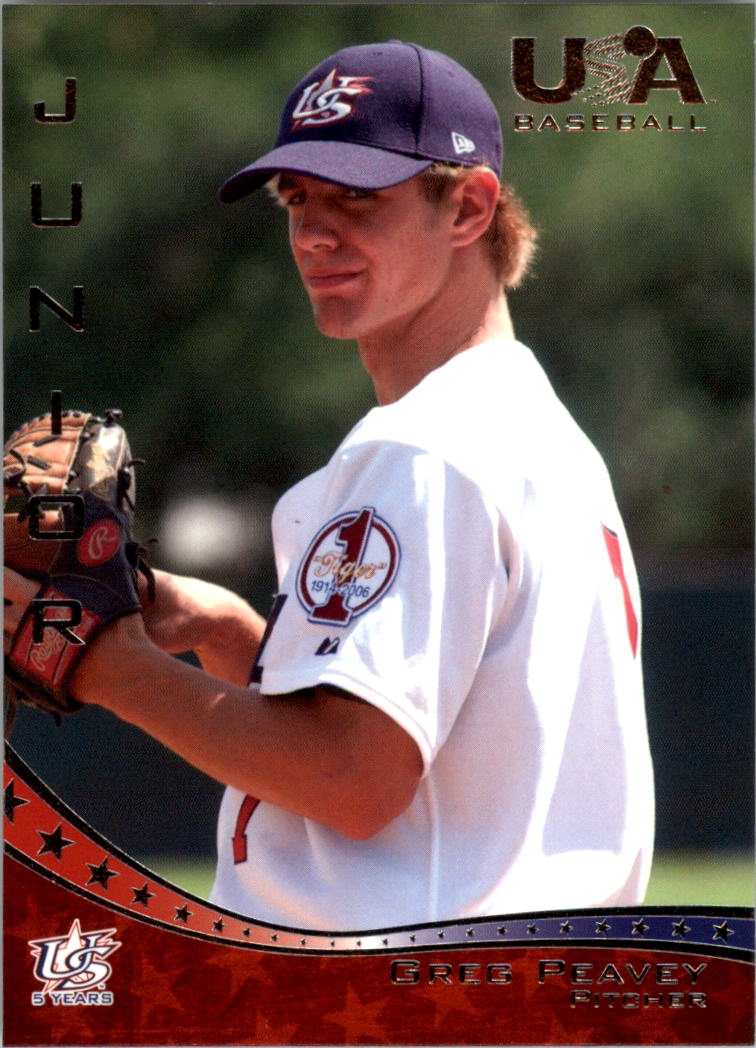 2006-07 USA Baseball #47 Greg Peavey