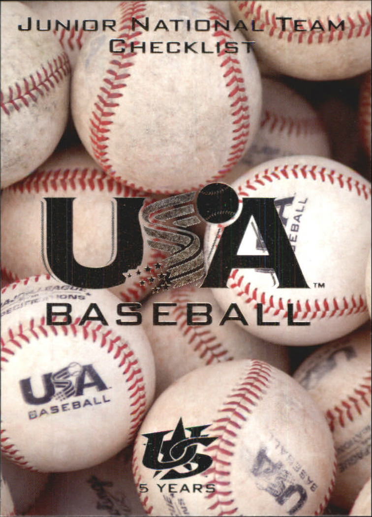 2006-07 USA Baseball #50 Junior National Team CL