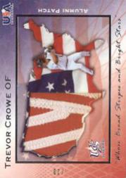 2006-07 USA Baseball Alumni Patriotic Patches #16 Trevor Crowe