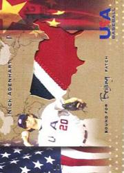 2006-07 USA Baseball Bound for Beijing Patches #2 Nick Adenhart/20