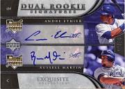 2006 Exquisite Collection #29 Martin (RC)/Ethier (RC)