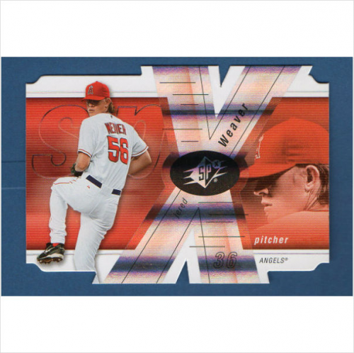 2007 SPx #23 Jered Weaver