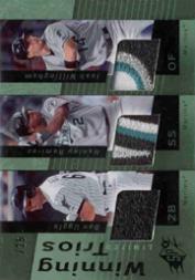 2007 SPx Winning Trios Patches #WT2 Dan Uggla/Hanley Ramirez/Josh Willingham