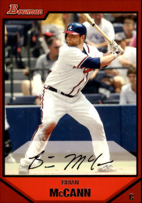 2007 Bowman #27 Brian McCann