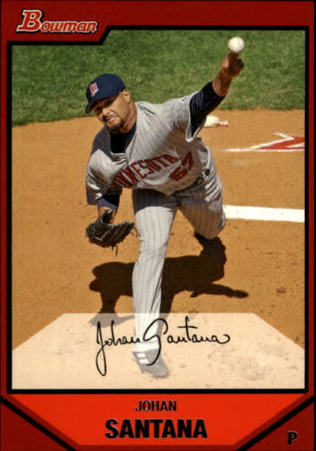 2007 Bowman #35 Johan Santana