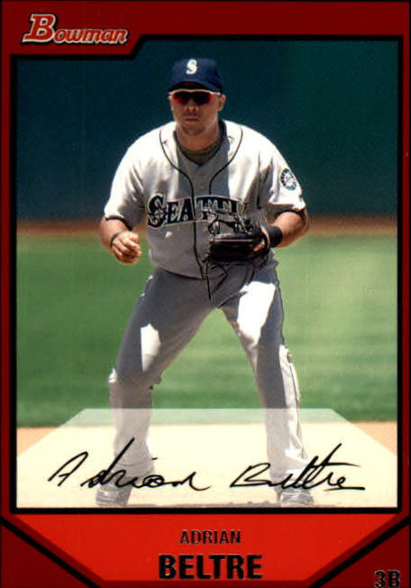 2007 Bowman #41 Adrian Beltre