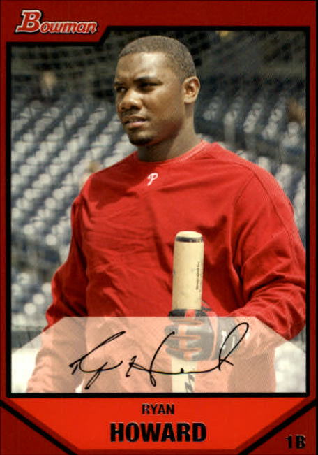 2007 Bowman #50 Ryan Howard