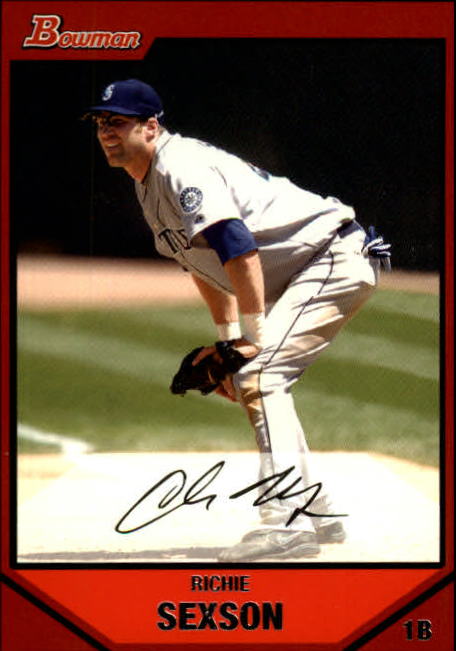 2007 Bowman #103 Richie Sexson