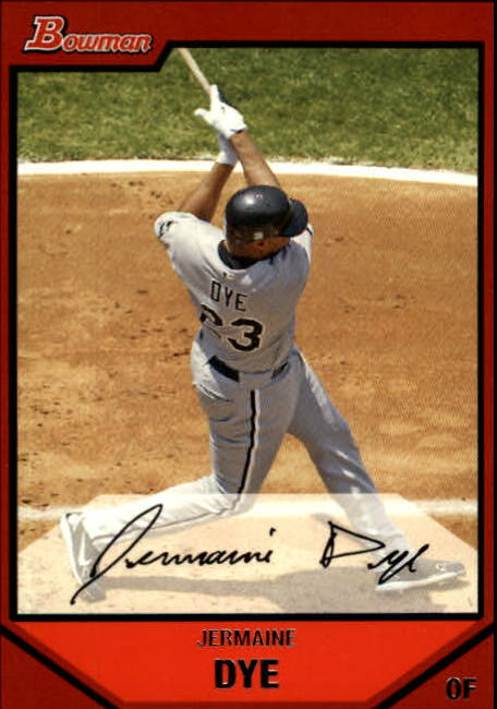 2007 Bowman #133 Jermaine Dye