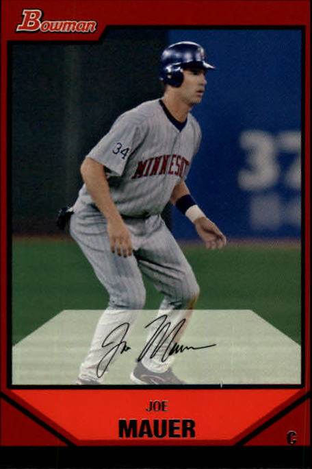 2007 Bowman #150 Joe Mauer