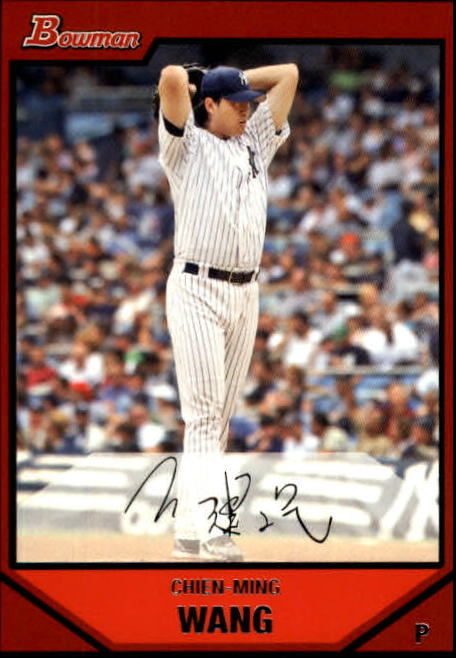 2007 Bowman #169 Chien-Ming Wang