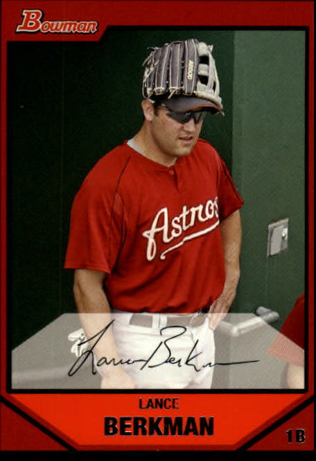 2007 Bowman #177 Lance Berkman