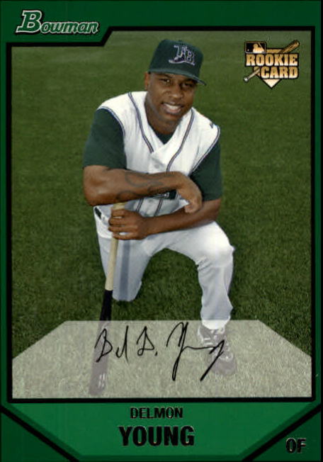 2007 Bowman #201 Delmon Young (RC)