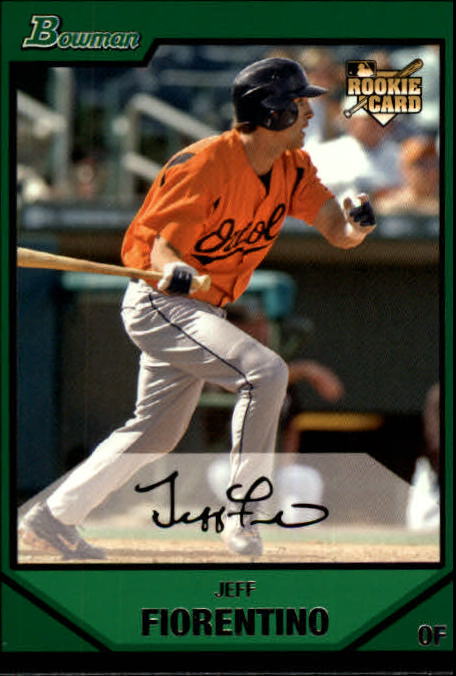 2007 Bowman #217 Jeff Fiorentino (RC)