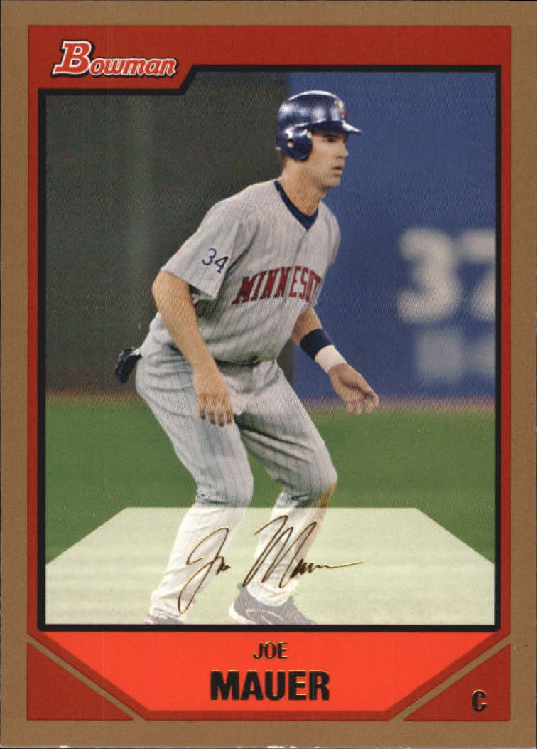 2007 Bowman Gold #150 Joe Mauer