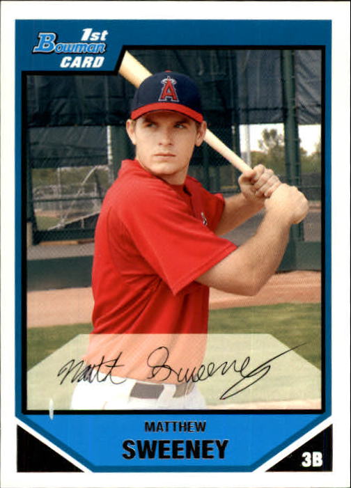 2007 Bowman Prospects #BP11 Matthew Sweeney