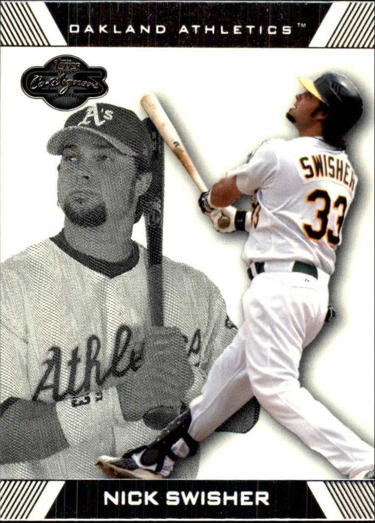 2007 Topps Co-Signers #76 Nick Swisher