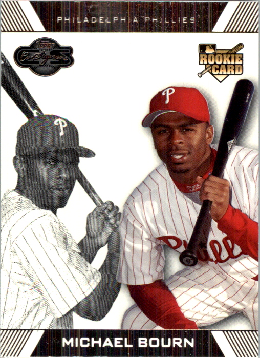 2007 Topps Co-Signers #98a Michael Bourn (RC)