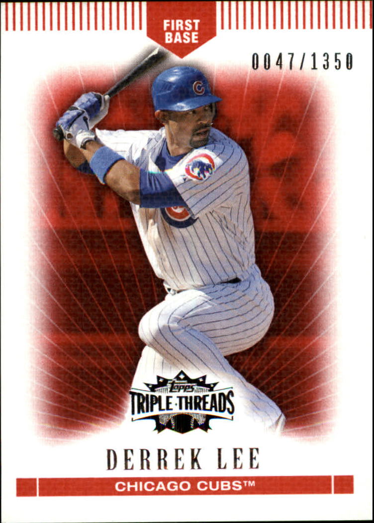 2007 Topps Triple Threads #67 Derrek Lee