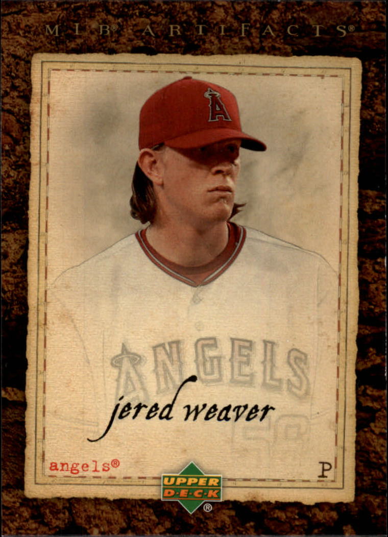 2007 Artifacts #16 Jered Weaver