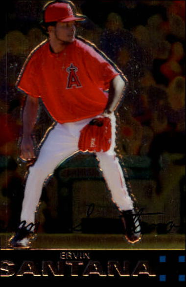 2007 Topps Chrome #17 Ervin Santana