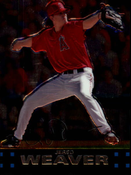 2007 Topps Chrome #37 Jered Weaver