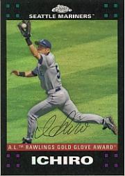 2007 Topps Chrome Refractors #270 Ichiro Suzuki