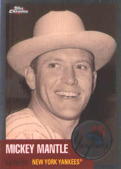 2007 Topps Chrome Mickey Mantle Story #MMS23 Mickey Mantle
