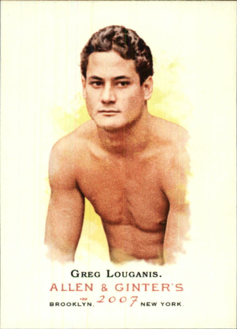 2007 Topps Allen and Ginter #197 Greg Louganis