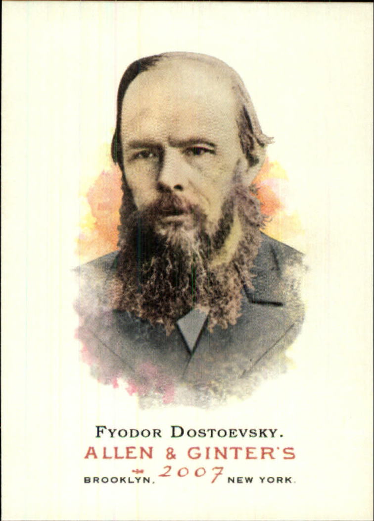 2007 Topps Allen and Ginter #239 Fyodor Dostoevsky