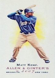 2007 Topps Allen and Ginter Mini A and G Back #47 Matt Kemp