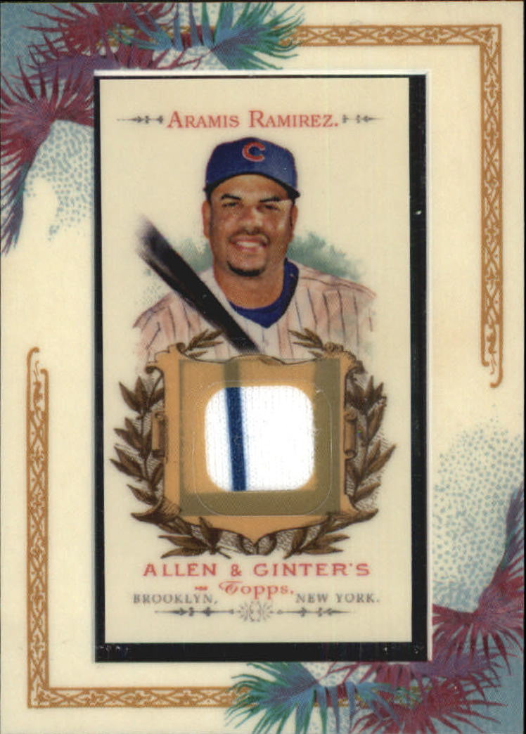 2007 Topps Allen and Ginter Relics #AR Aramis Ramirez J