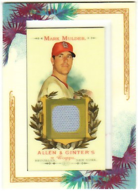 2007 Topps Allen and Ginter Relics #MMU Mark Mulder Pants J