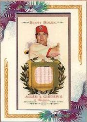 2007 Topps Allen and Ginter Relics #SR2 Scott Rolen Bat G