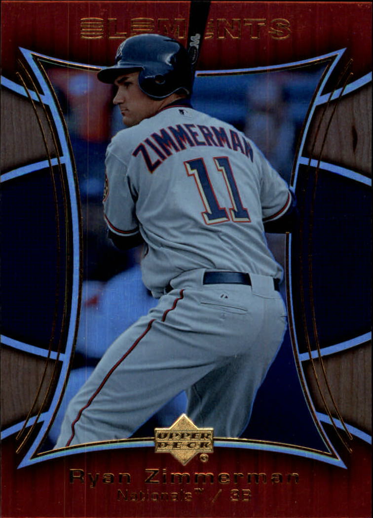 2007 Upper Deck Elements #42 Ryan Zimmerman