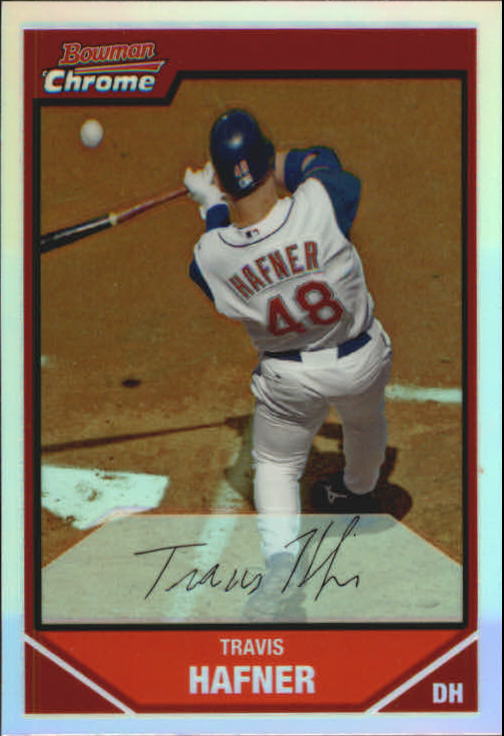 2007 Bowman Chrome Refractors #188 Travis Hafner