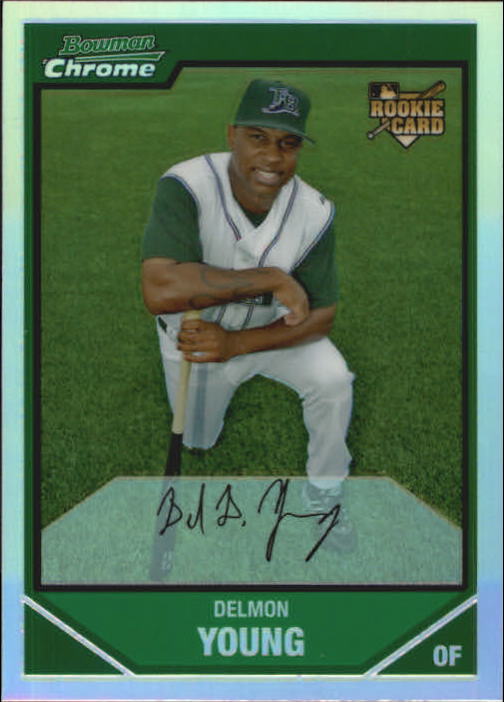 2007 Bowman Chrome Refractors #201 Delmon Young