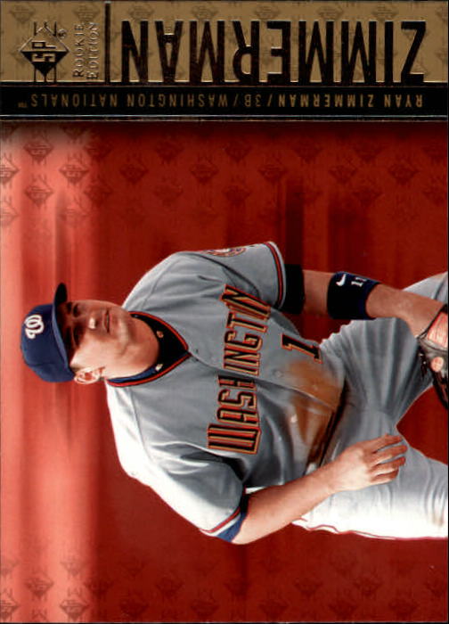 2007 SP Rookie Edition #50 Ryan Zimmerman