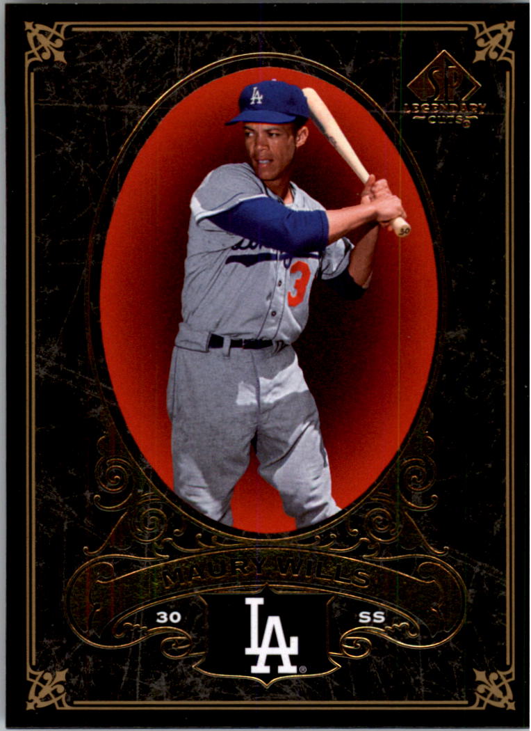 2007 SP Legendary Cuts #38 Maury Wills