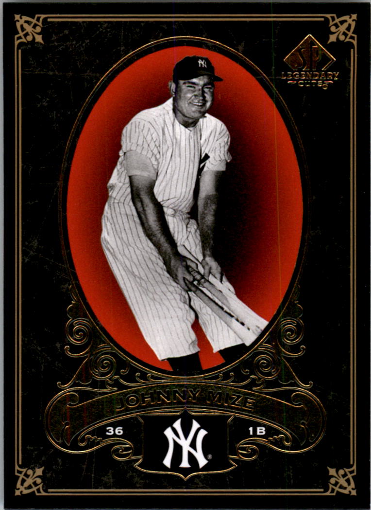 2007 SP Legendary Cuts #58 Johnny Mize